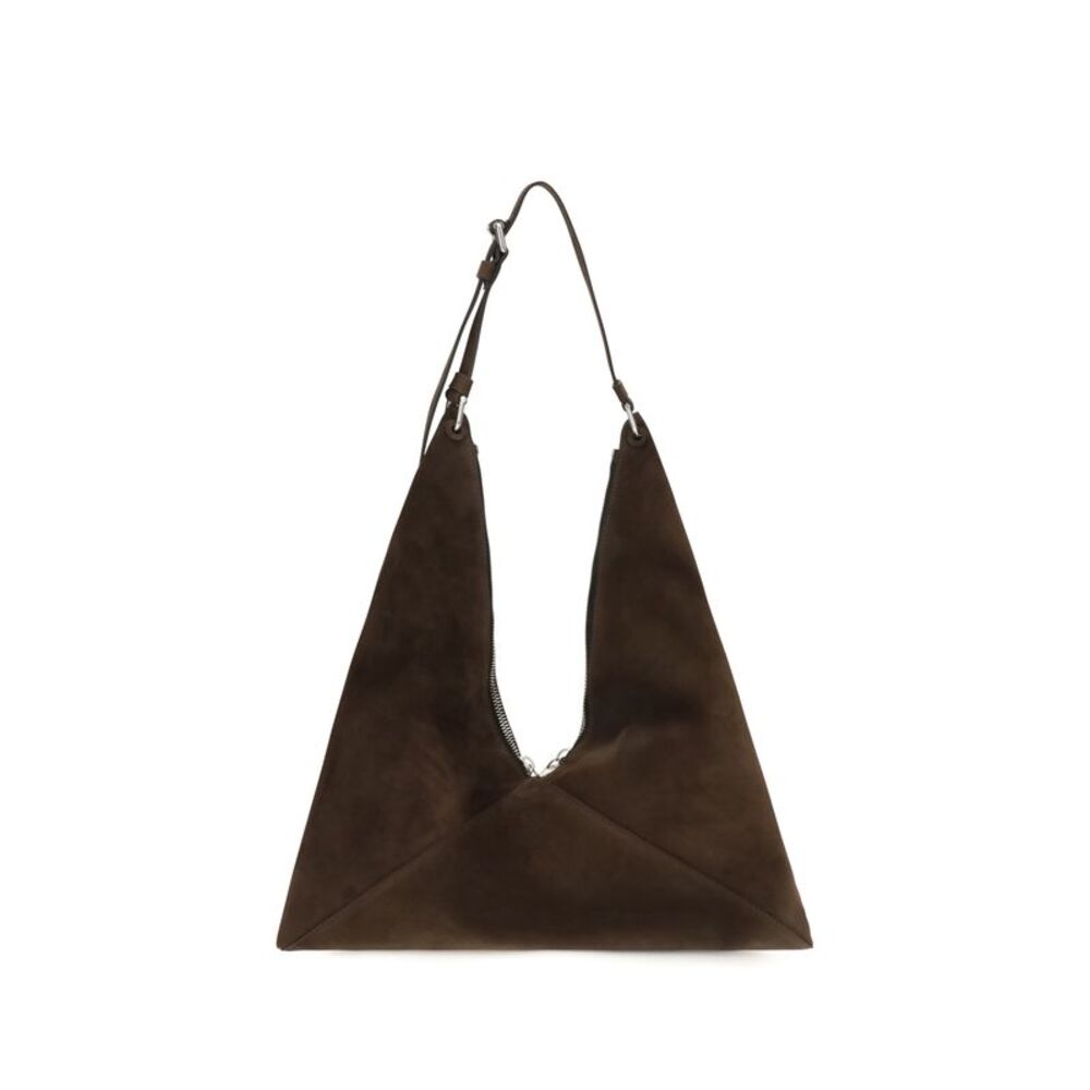Moschino Women Suede Hobo Tote Bag